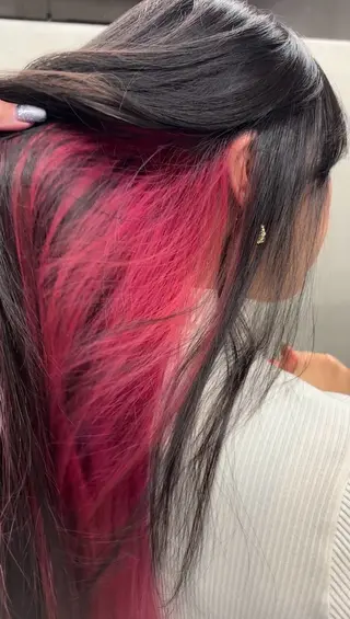 ロング miloc naha ナナカのヘアスタイル