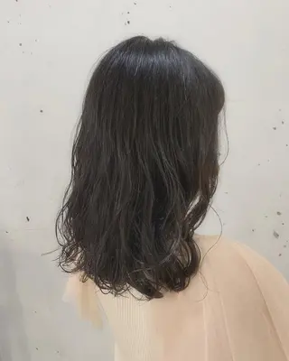 ミディアム パーマ 千葉駅徒歩1分✂︎ 宮内のヘアスタイル