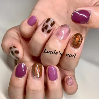 ロング パーマ ヘアアレンジ メンズ キッズ ネイル マツエク・マツパ 福田 加奈のネイルデザイン