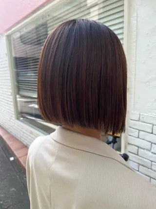 ミディアム カラー 🌈透明感カラー🌈 🌟吉田祐介🌟のヘアスタイル