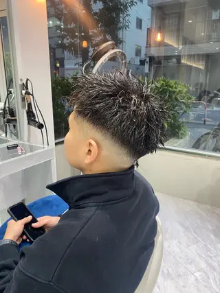 ショート パーマ メンズ Riganuts王子 Hayato✂︎のヘアスタイル