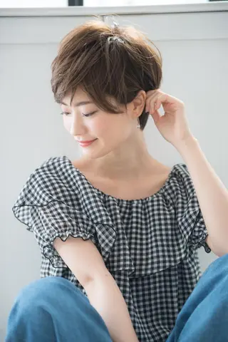 ショート 柳澤 興輝のヘアスタイル