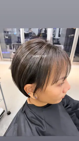ショート カラー 《店長》欧米風/ﾃﾞ ｻﾞｲﾝNO.1/雅のヘアスタイル