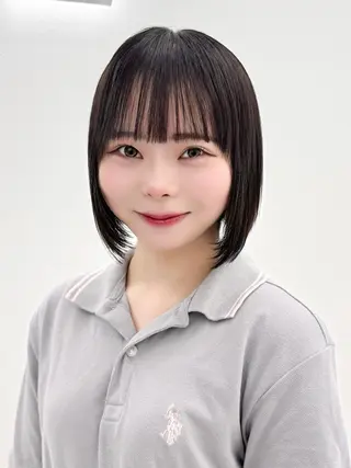 ショート カラー ヘアアレンジ 縮毛矯正🤍 盛れるボブ/ひかりのヘアスタイル