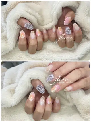 ネイル フルリール 【プライベートサロンのネイルデザイン