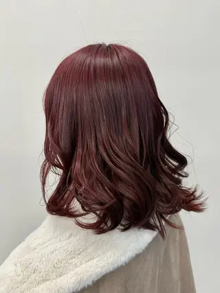 ミディアム カラーモデル募集 ✨🤍モモハ🤍✨のヘアスタイル