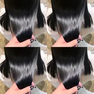 セミロング カラー レイヤーカット/ 縮毛矯正🇰🇷早坂のヘアスタイル