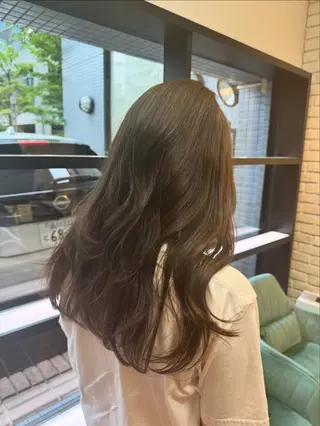 ロング カラー 暖色カラー🤎Red Neo meiのヘアスタイル