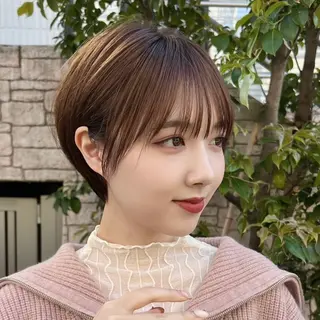 ショート 銀座美容師 末松知紘のヘアスタイル