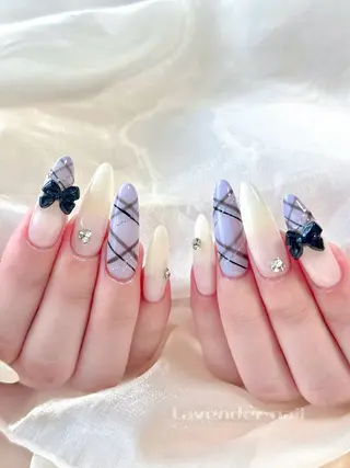 ネイル Lavender nail·中島公園のネイルデザイン
