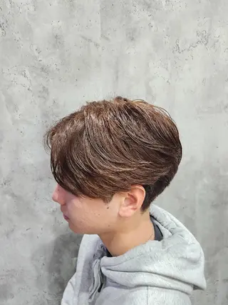 パーマ 🇰🇷ダウンパーマ 毛流れヘア🪽藤原のヘアスタイル