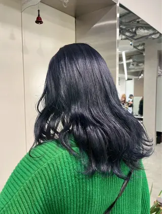 ロング カラー ハイトーンカラー🐬 えりかのヘアスタイル
