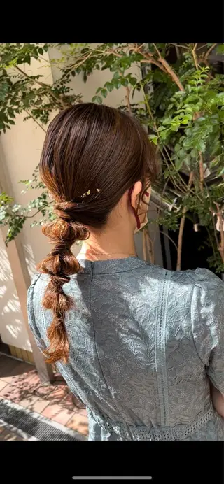 ロング 早稲田 千尋のヘアスタイル