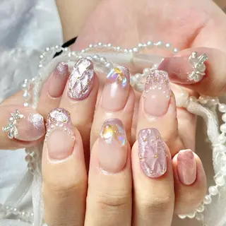 ネイル 韓国ネイル💠 Tomoのネイルデザイン