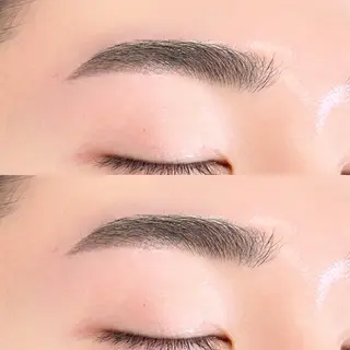 アイブロウ 束感まつげ/透明感眉 🎀 haru 🤍のマツエク・マツパデザイン