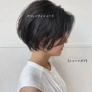 ショート 三鷹で1番ショート ボブをカットする新谷のヘアスタイル