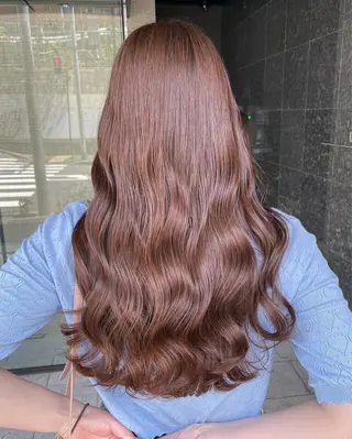 ロング カラー 似合わせ/小顔/ 韓国✨KAITOのヘアスタイル