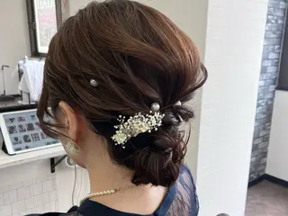 ミディアム HAIR carelyのヘアスタイル