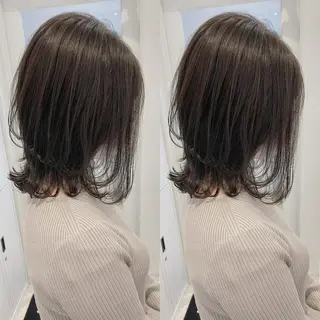 ミディアム 佐々木 裕一のヘアスタイル
