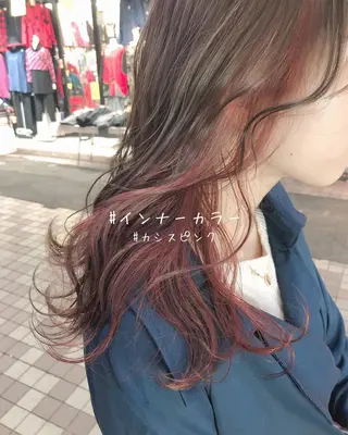 セミロング カラー ⭐️DAIKI⭐️ ハイトーン/髪質改善のヘアスタイル