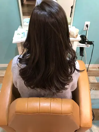 ロング カラー 松井 博徳のヘアスタイル