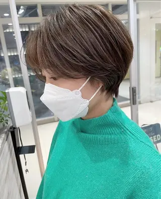 ショート カラー ❤️ダブルカラー 髪質改善❤️SAYAのヘアスタイル