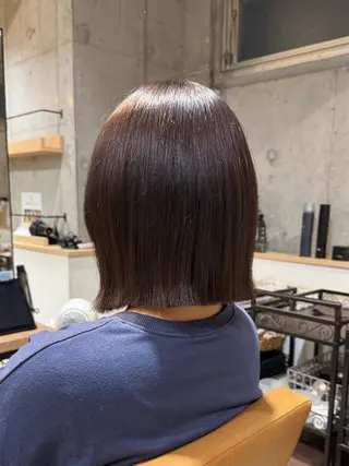 ショート カラー ヘアアレンジ 顔まわり/艶カラー/ 🤎himari🤎のヘアスタイル