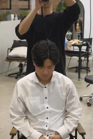 パーマ メンズ December/jingumae所属・メンズパーマ No.1うえちりくのヘアスタイル