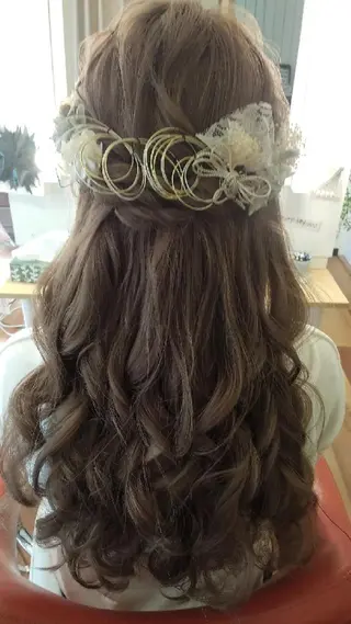 ロング ヘアアレンジ Rarely  beautyのヘアスタイル