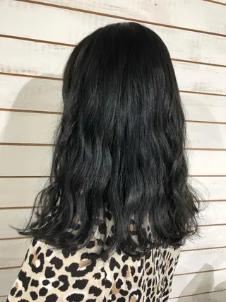 ミディアム カラー 🧡艶髪ちゅるん髪 🫧🧡YUKI❄️のヘアスタイル