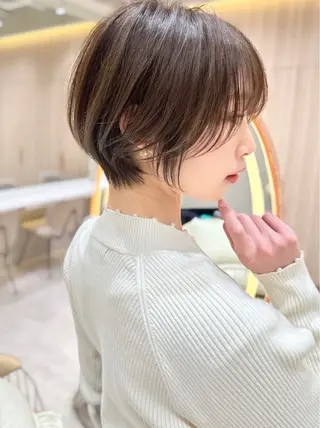 ショート 縮毛矯正✨🫧 レイヤー川村利幸のヘアスタイル