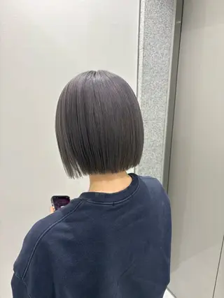 ロング カラー 🤍ྀི透ける寒色 Cocoa🤍ྀིのヘアスタイル