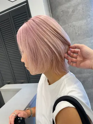 ショート ケアブリーチ🌟 ♢WATARU♢のヘアスタイル