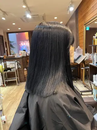 ミディアム カラー 中園康 /カラー/ブリーチのヘアスタイル