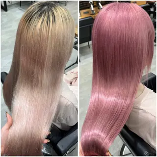ロング カラー MAKO ❤️🔥NEXTのヘアスタイル