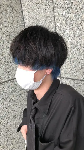 カラー メンズ メンズパーマのプロ 川野翔太のヘアスタイル