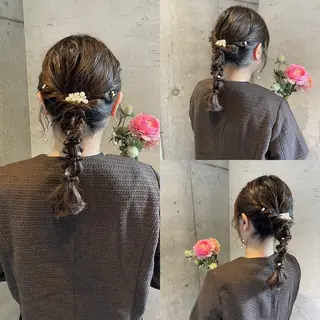 ヘアアレンジ 美髪× ヘアセット✨Araiのヘアスタイル