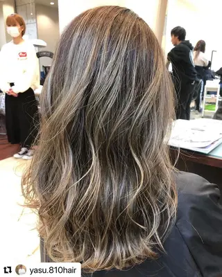 ミディアム カラー メンズ 🩷Eny terrace🩷のヘアスタイル