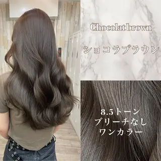 セミロング カラー HIKARU副店長/ ✨️髪質改善のヘアスタイル