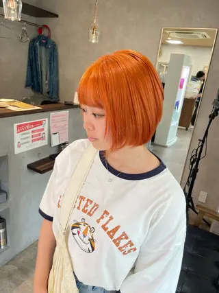 ショート カラー RIENS aura / ayu ♡のヘアスタイル