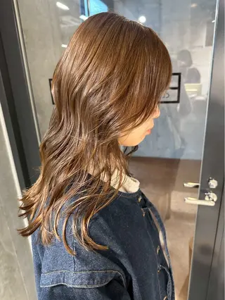 ロング 🩰✨ワンカラー nanako✨🩰のヘアスタイル
