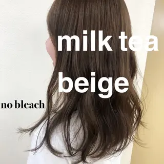 セミロング カラー 完全💗マンツーマン marinのヘアスタイル