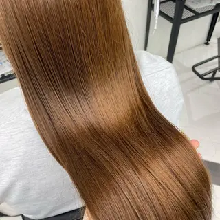 ロング カラー パーマ ヘアアレンジ メンズ キッズ ネイル マツエク・マツパ アイブロウ mona/ ストレートスタイル✨のヘアスタイル