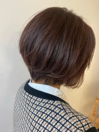ショート おおつき ありかのヘアスタイル