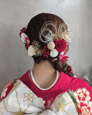 ロング ヘアアレンジ ブランシェ勝川南口店 石原 あゆみのマツエク・マツパデザイン