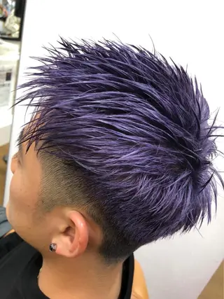 カラー le.shoji ル，ショージのヘアスタイル