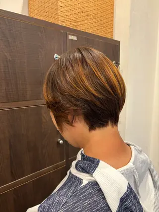 ショート 佐藤 優衣のヘアスタイル