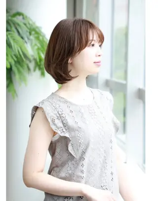 ショート 濱岡 寧々花のヘアスタイル