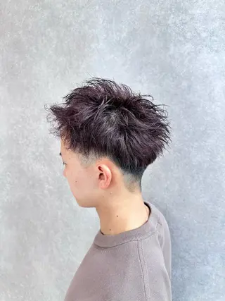 カラー メンズ 【𝐀𝐬𝐡大森】 石崎竜祐のヘアスタイル
