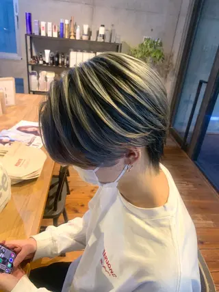 ショート メンズ 西岡 優太のヘアスタイル